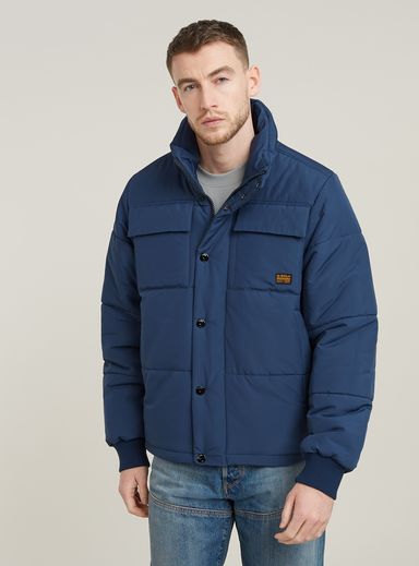 4 Pocket Quilted Padded Jacket